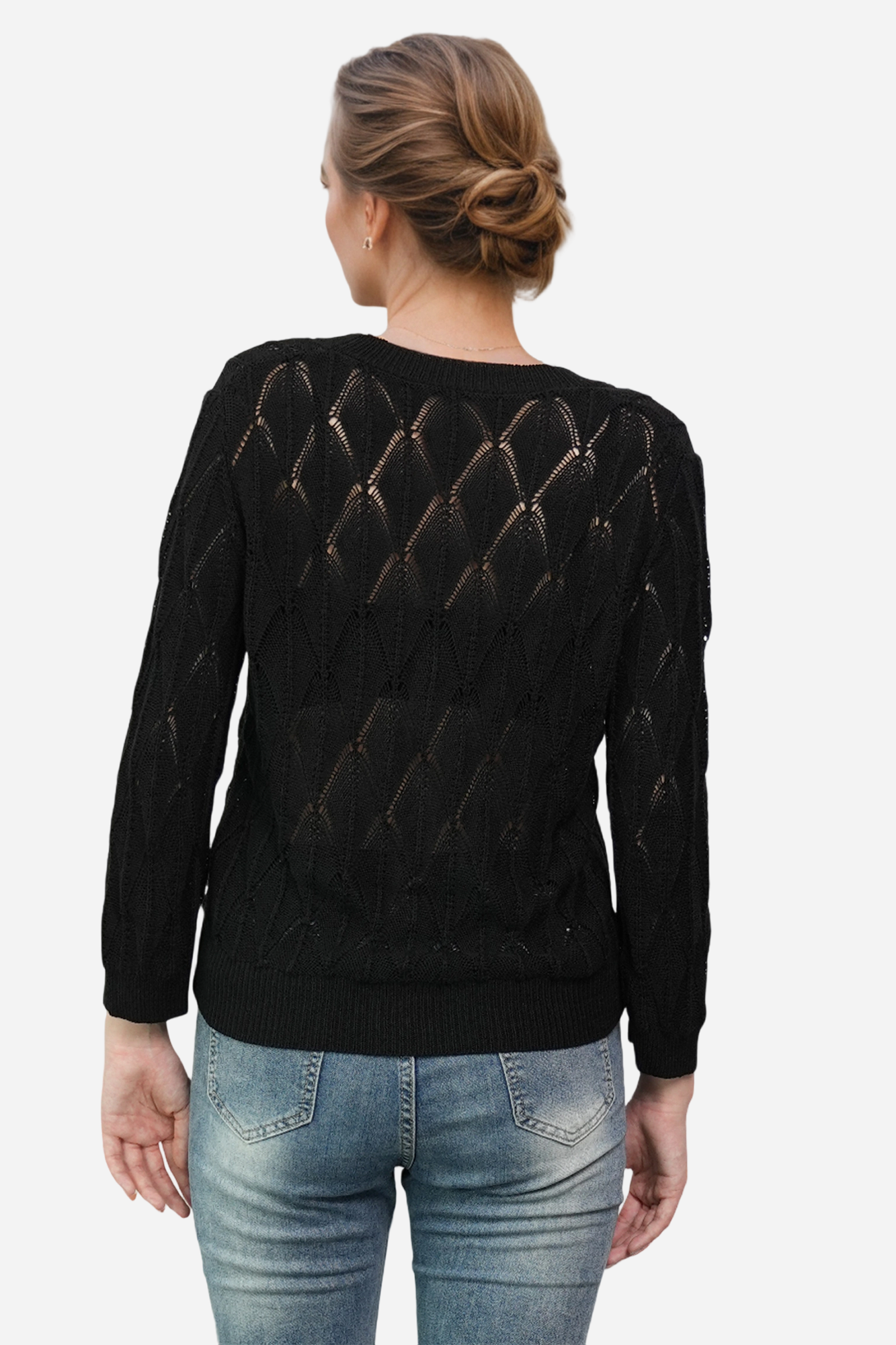 Crochet Sweater Cardigan Lightweight Summer