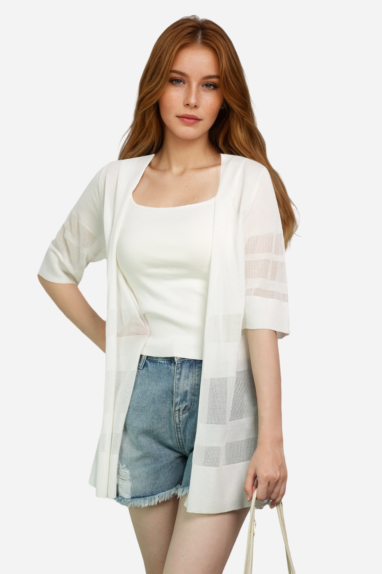 Crochet Beach Cover Ups Basic Style Tops Lightweight