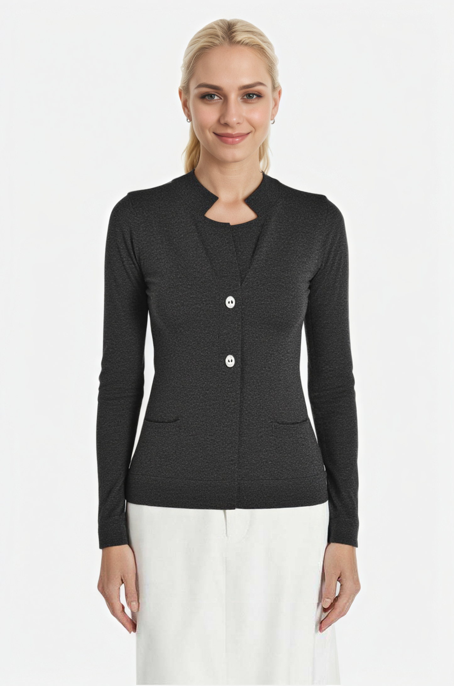 Business Casual Slim Fit Cardigan