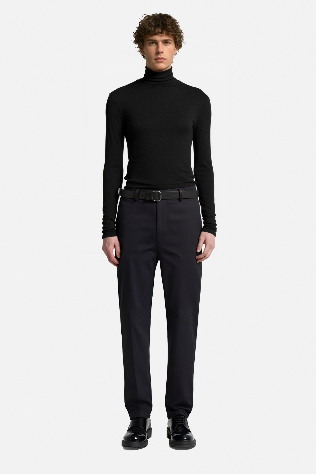 Casual Slim Fit Basic Tops Turtleneck Pullover Sweater