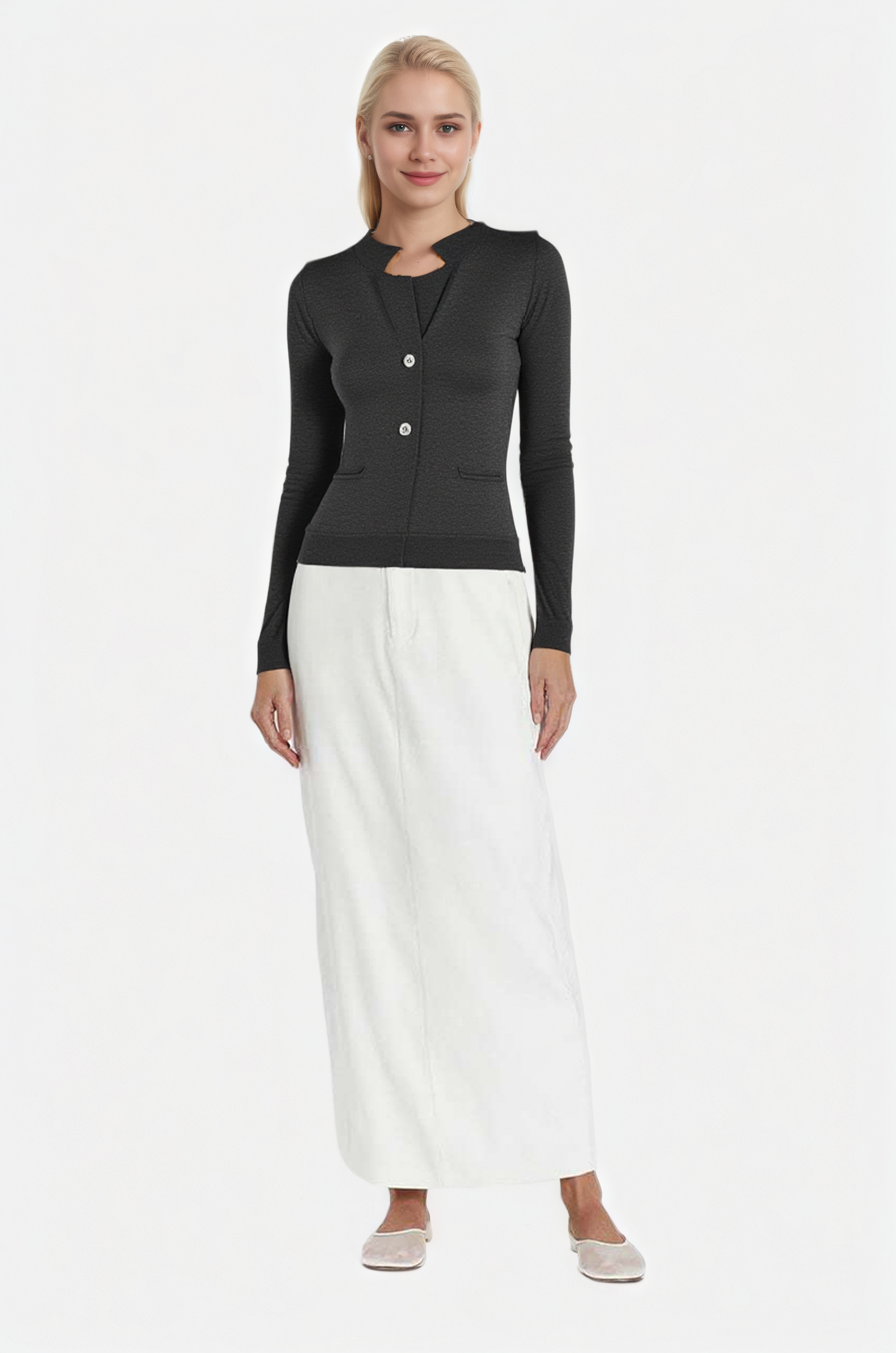 Business Casual Slim Fit Cardigan