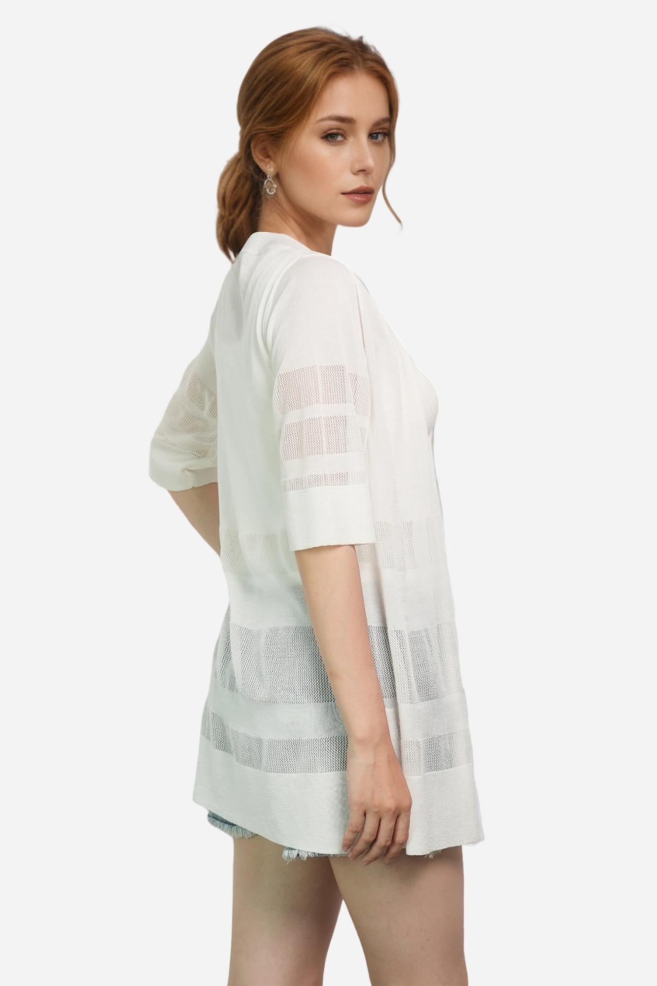 Crochet Beach Cover Ups Basic Style Tops Lightweight