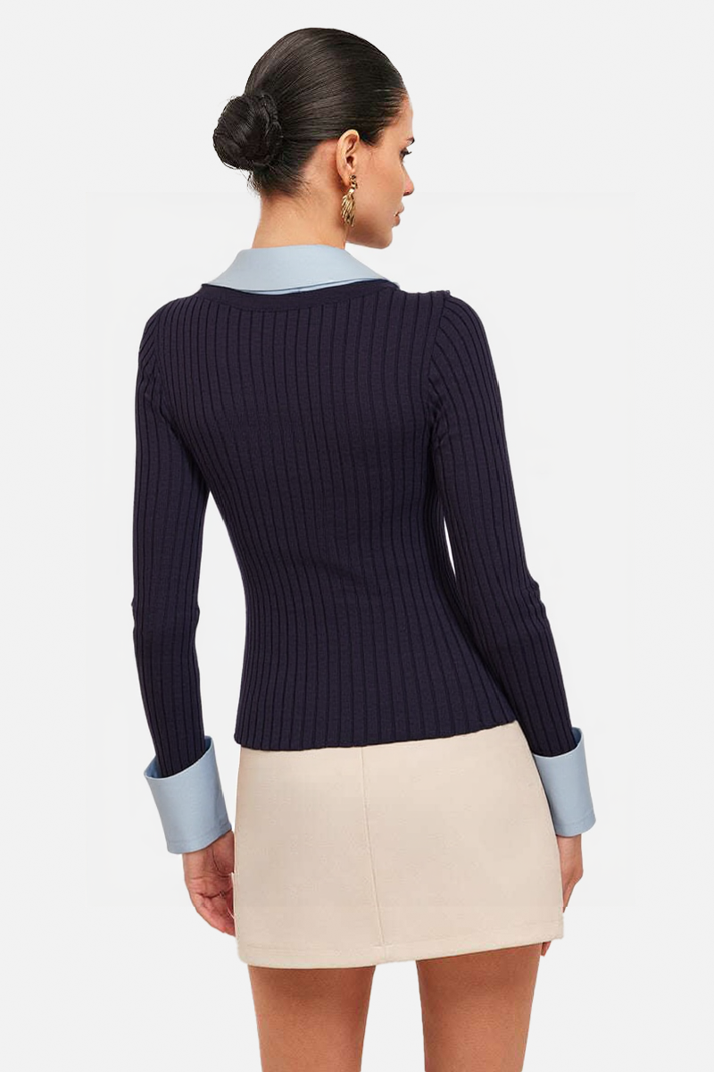 Classic Cable Knit Button-Front Cardigan