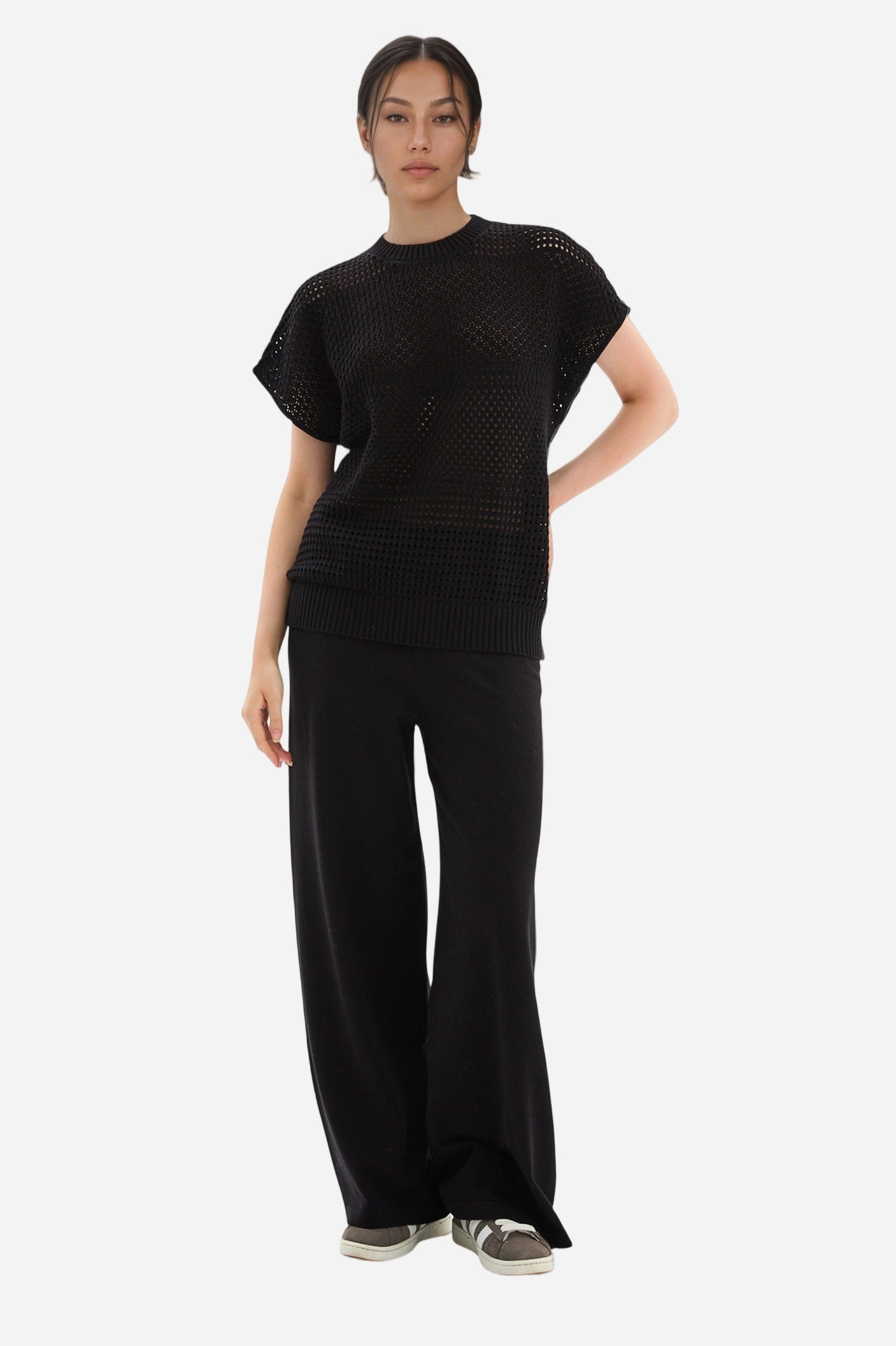 Crochet Cover-ups 2 Pieces Sleeveless Set