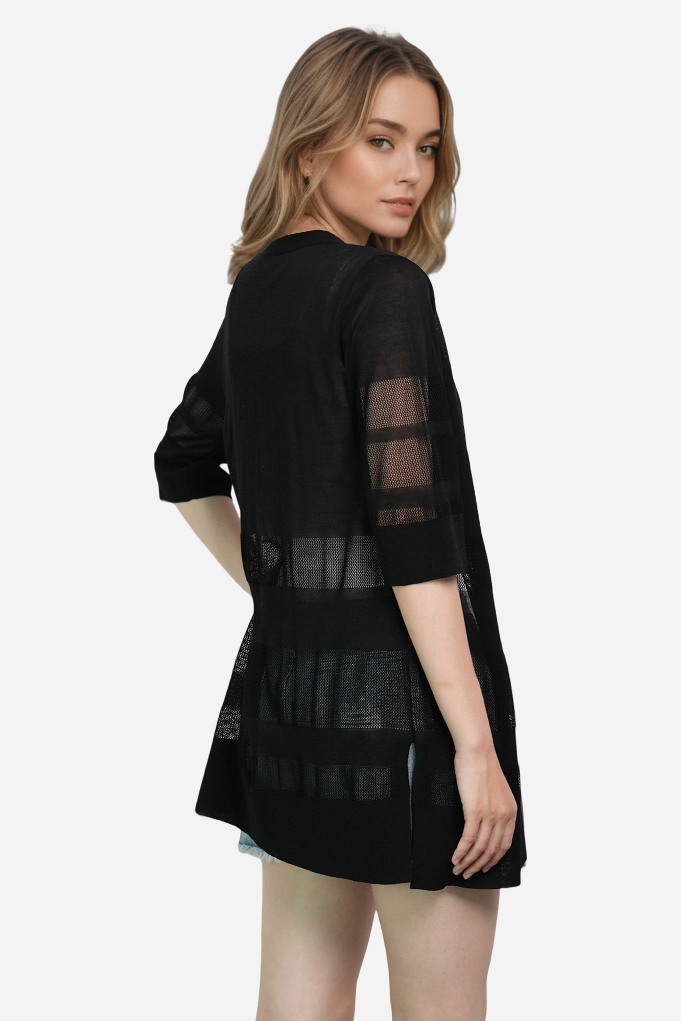 Crochet Beach Cover Ups Basic Style Tops Lightweight