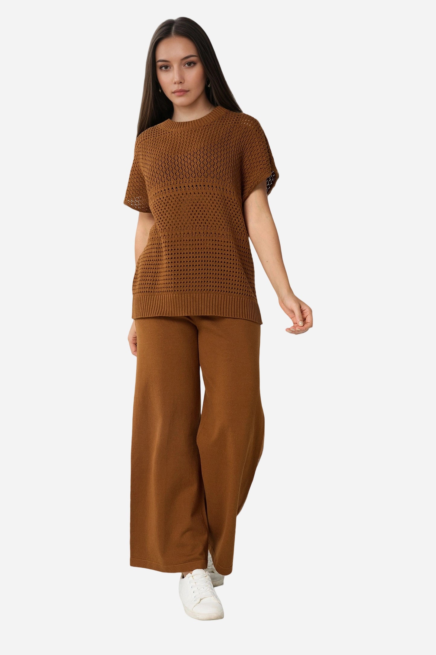 Crochet Cover-ups 2 Pieces Sleeveless Set