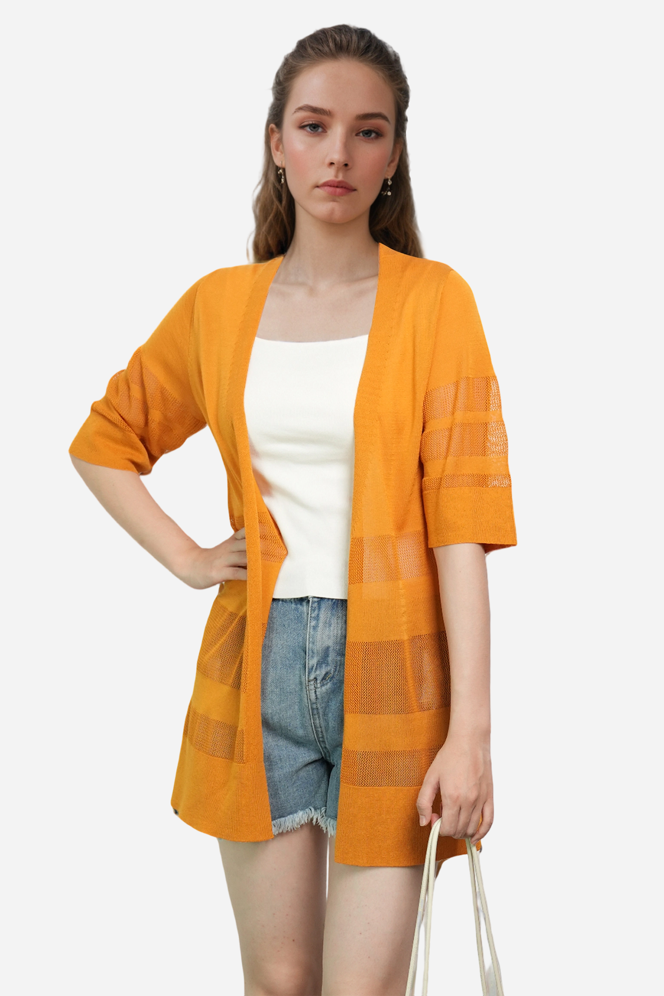 Crochet Beach Cover Ups Basic Style Tops Lightweight