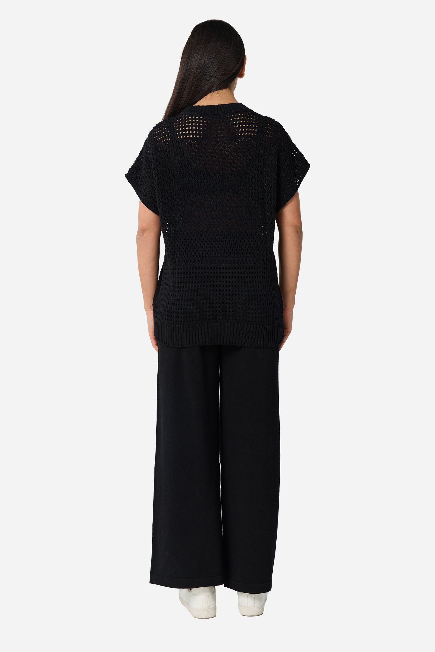 Crochet Cover-ups 2 Pieces Sleeveless Set