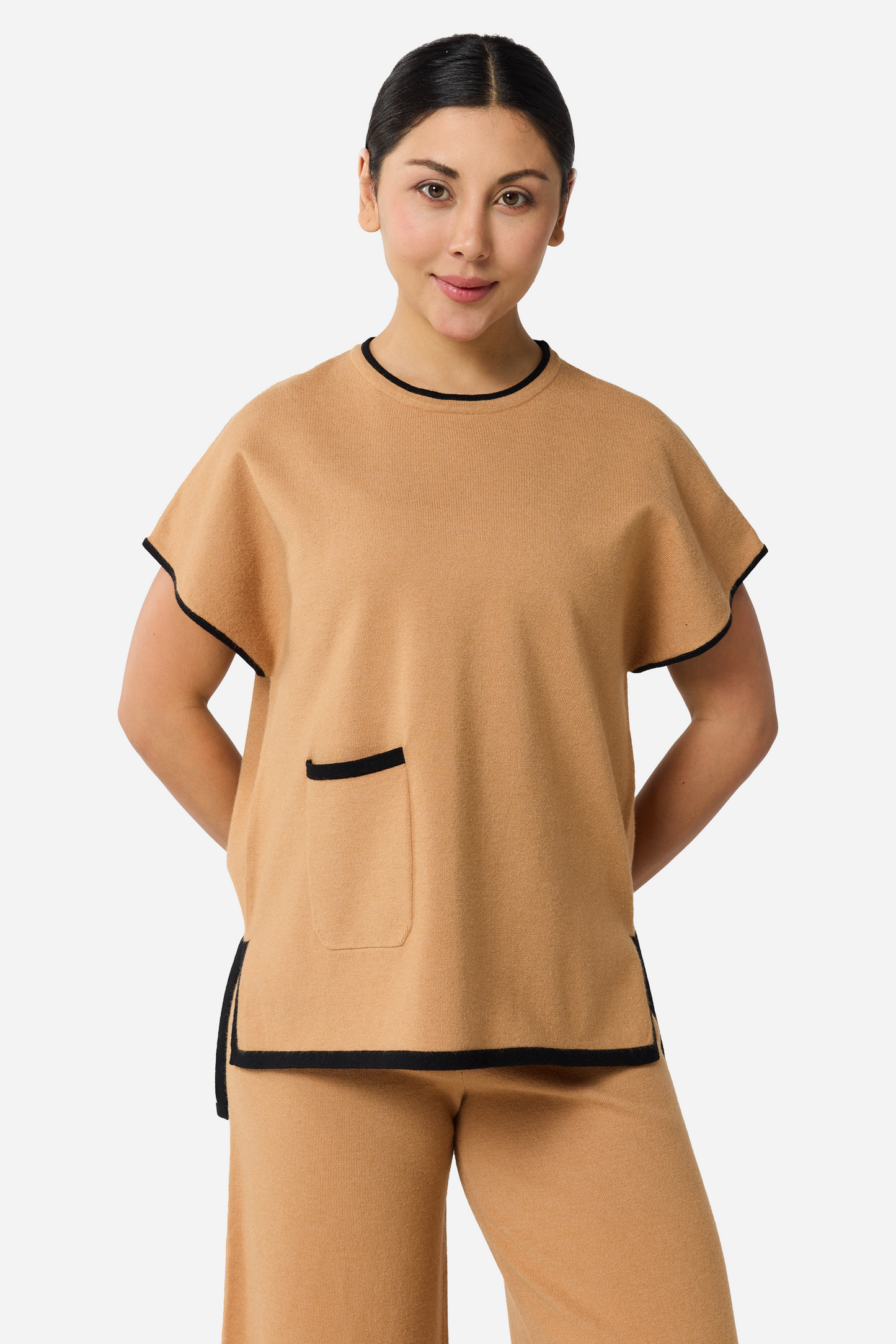 Womens Casual Chic 2 Piece Cotton Sets Outfits