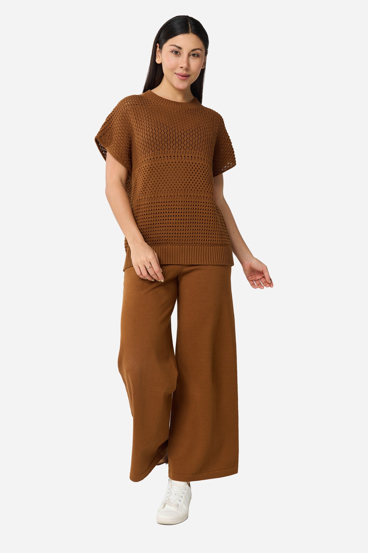Crochet Cover-ups 2 Pieces Sleeveless Set