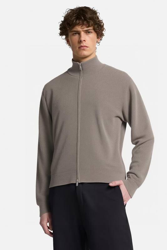 Knitted Cardigans Sweaters Zipper Sweatshirts Jacket