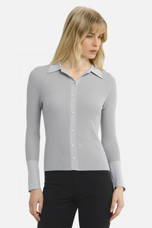 Essentials Lightweight Crewneck Cardigan Sweater
