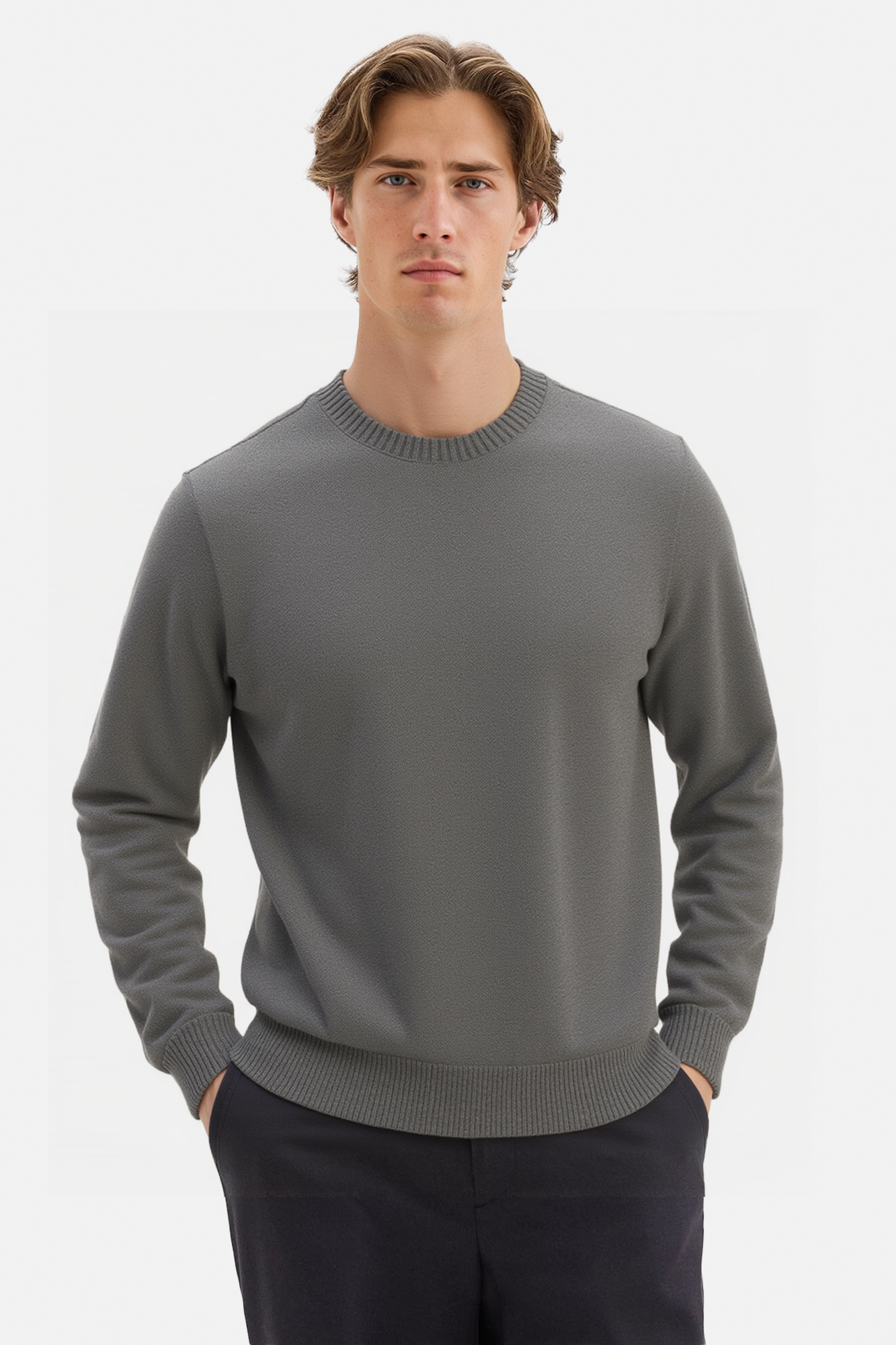 Crewneck Sweater Soft Classic Pullover Sweaters
