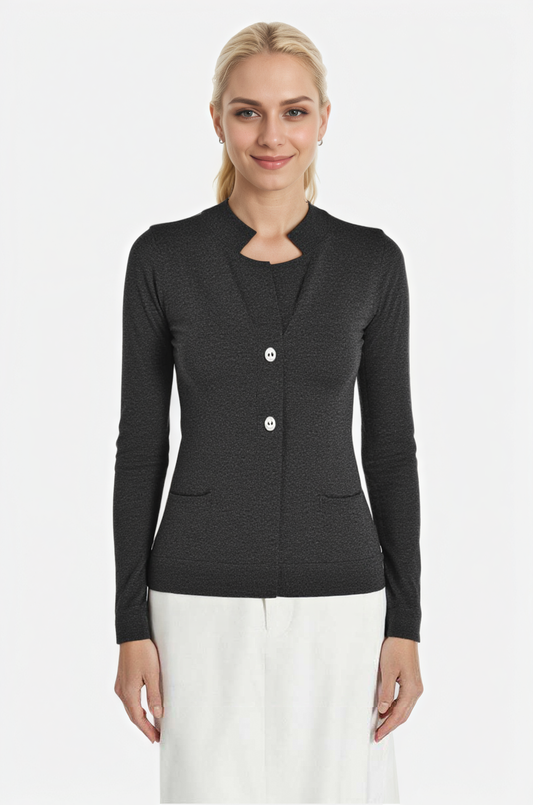 Business Casual Slim Fit Cardigan