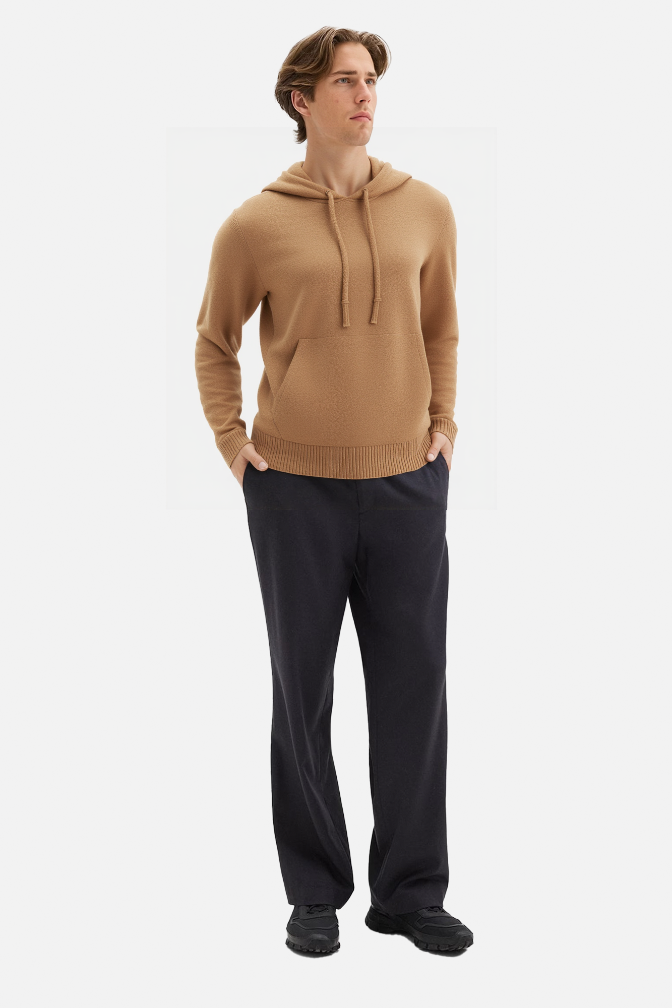 Essential Pullover Hoodie with Kangaroo Pocket