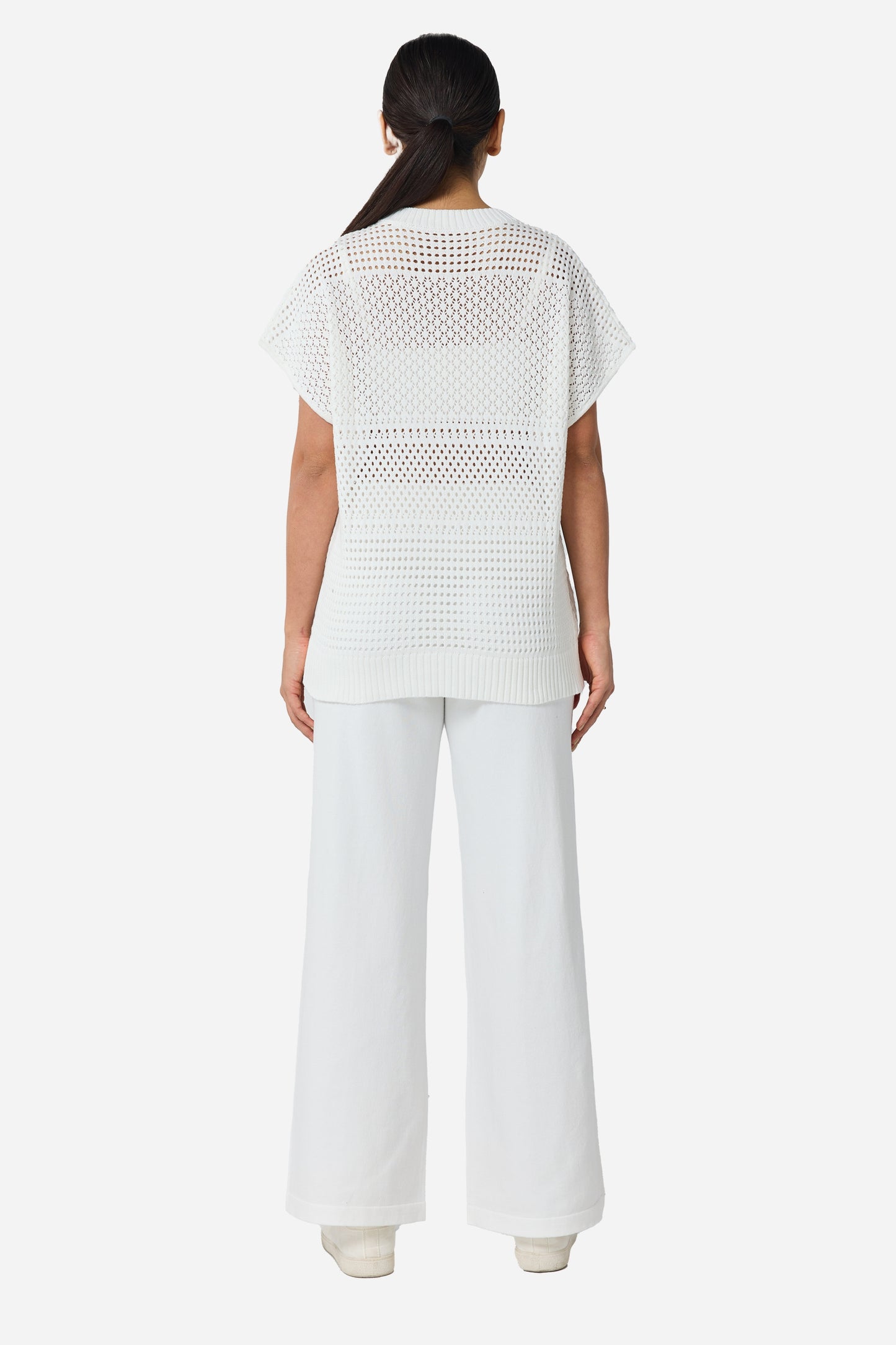 Crochet Cover-ups 2 Pieces Sleeveless Set