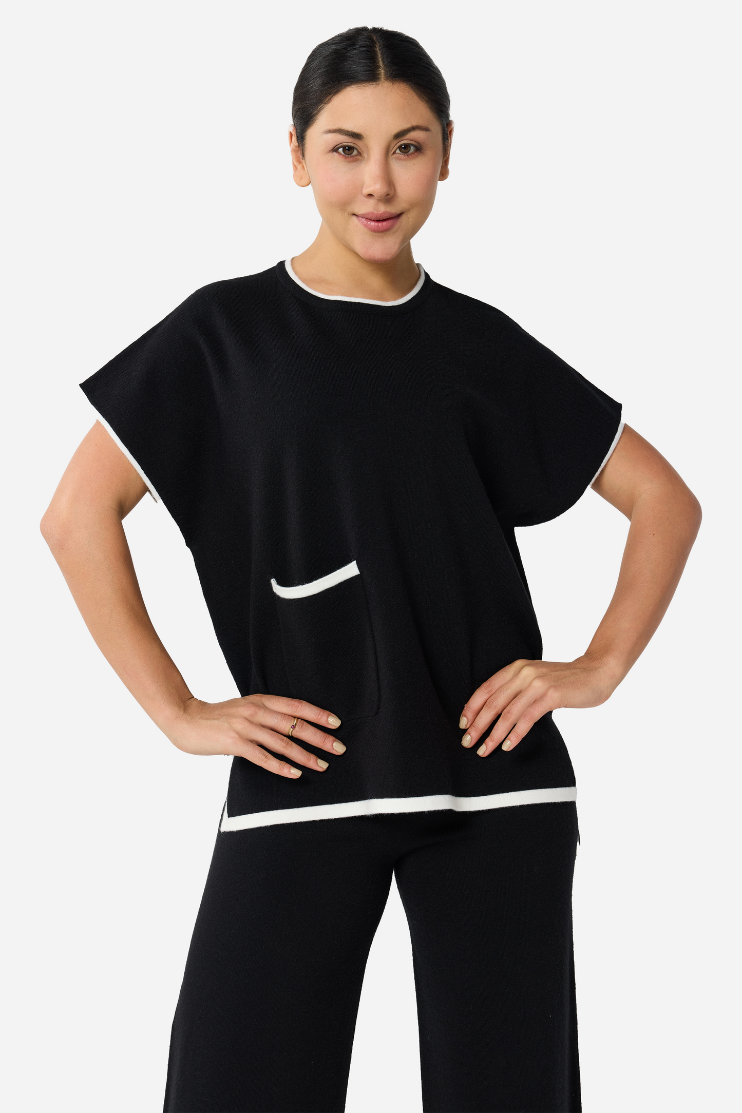 Womens Casual Chic 2 Piece Cotton Sets Outfits