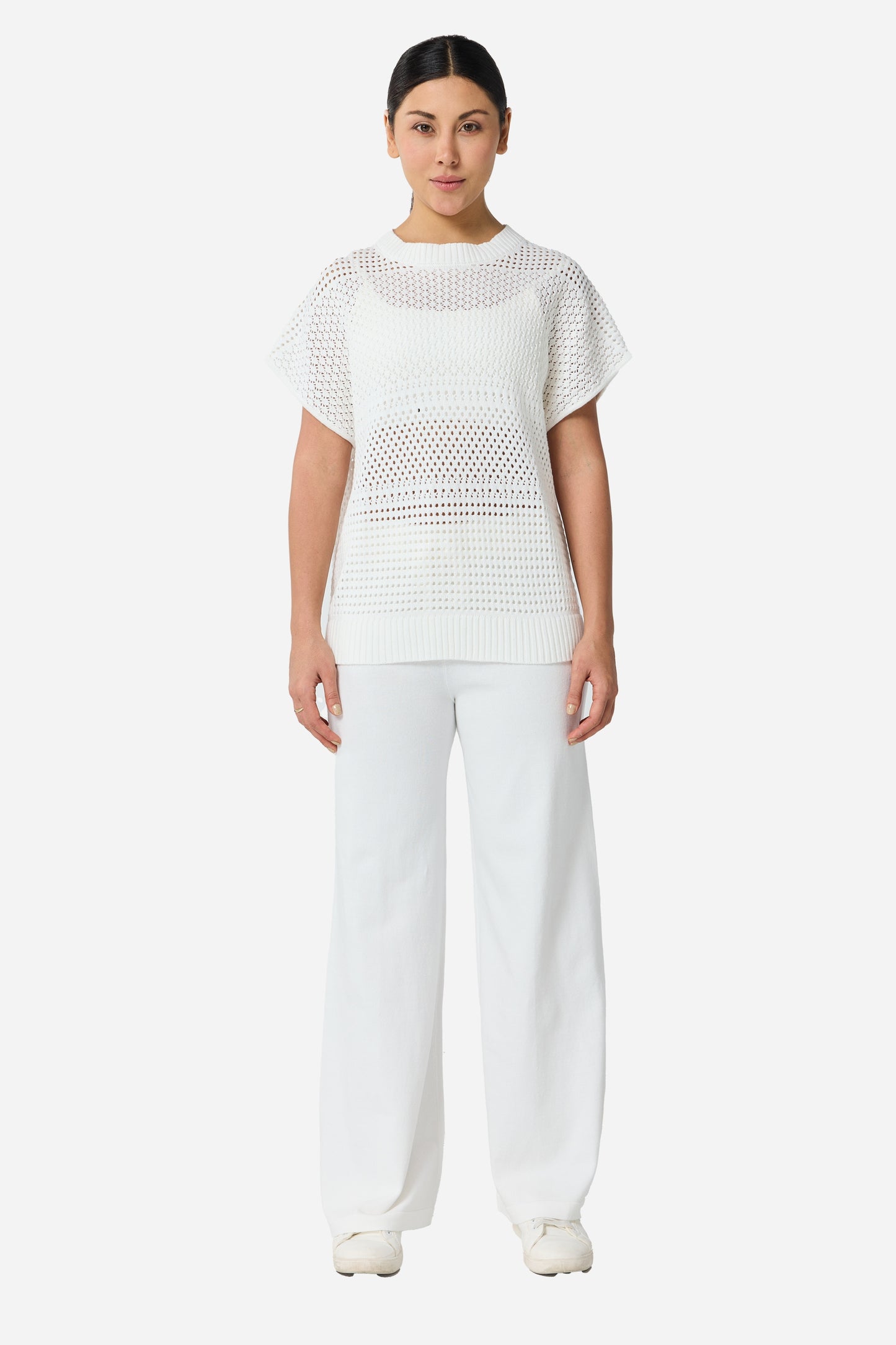 Crochet Cover-ups 2 Pieces Sleeveless Set