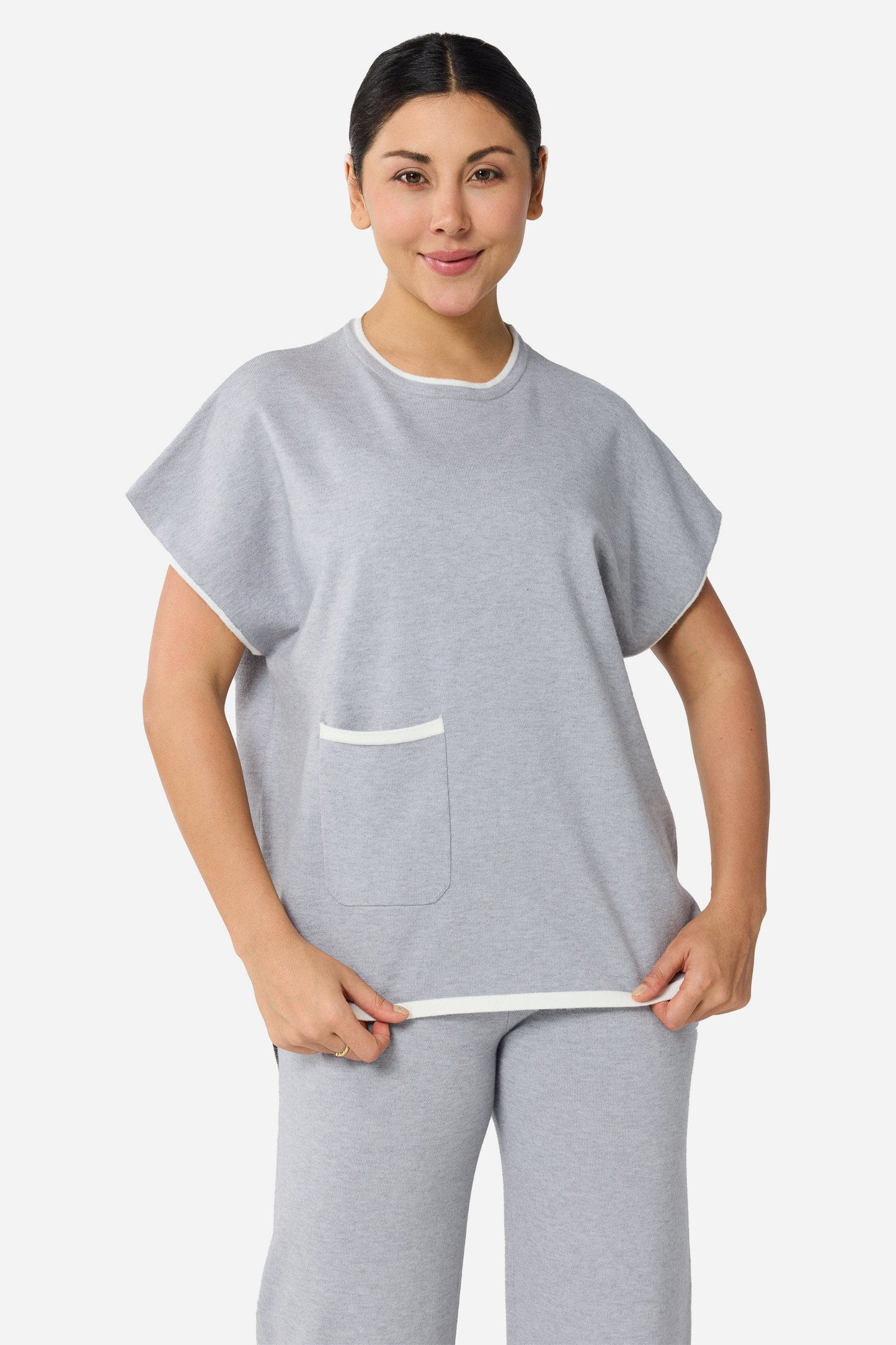 Womens Casual Chic 2 Piece Cotton Sets Outfits