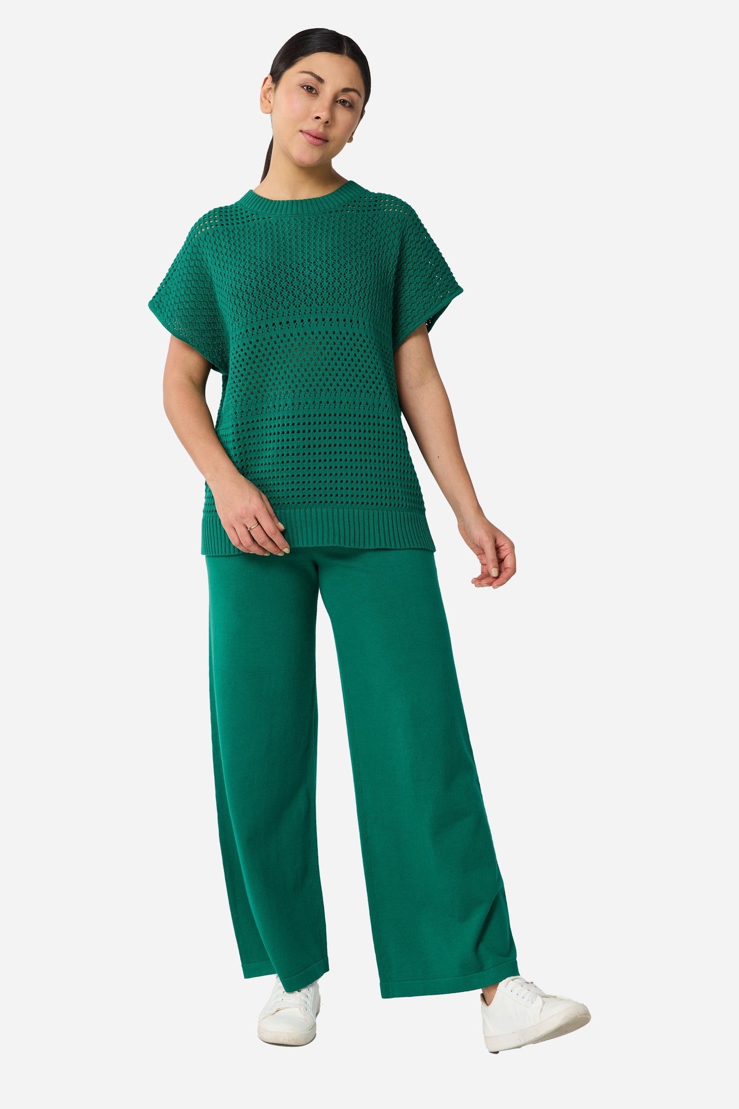 Crochet Cover-ups 2 Pieces Sleeveless Set