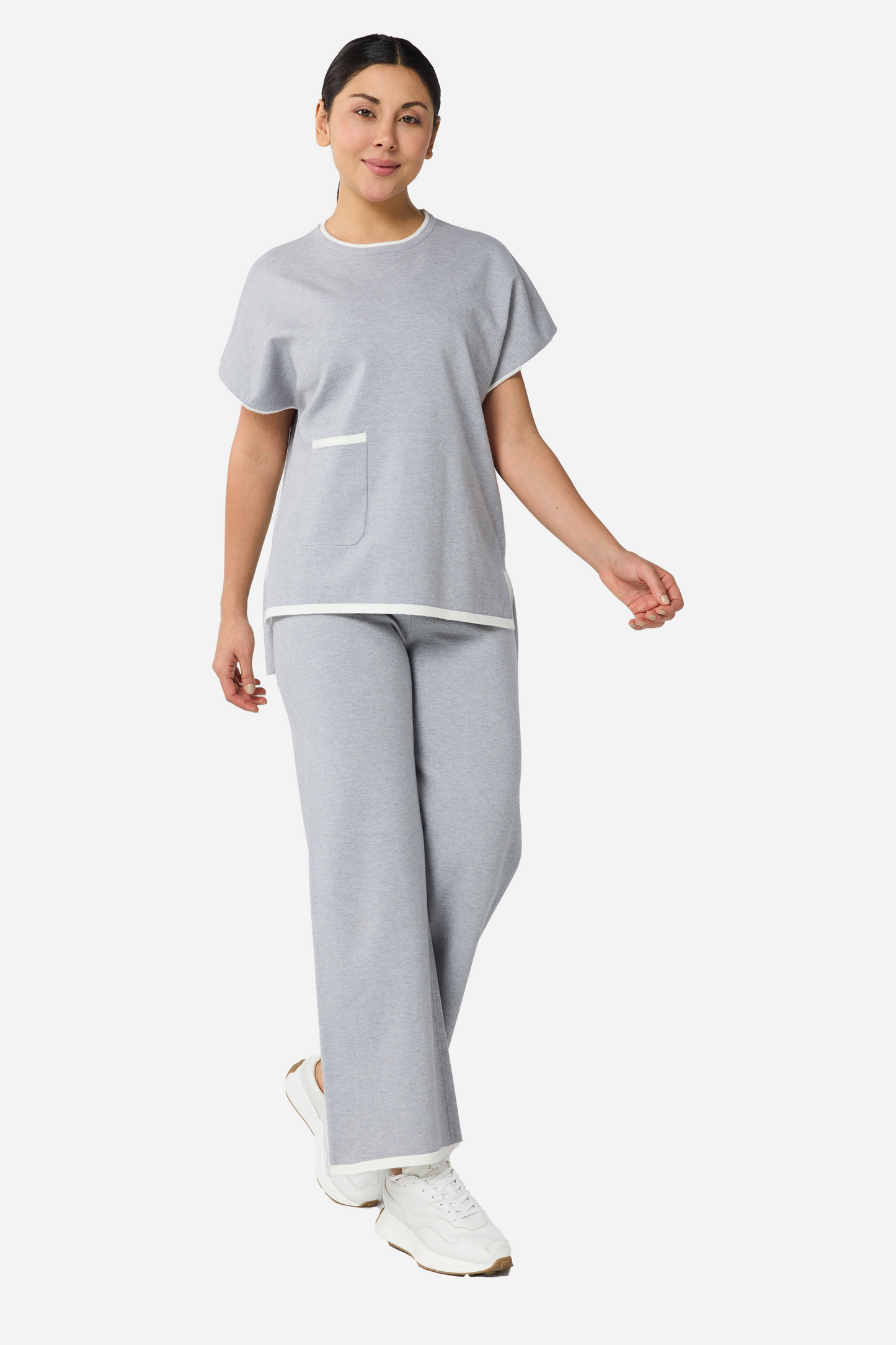 Womens Casual Chic 2 Piece Cotton Sets Outfits