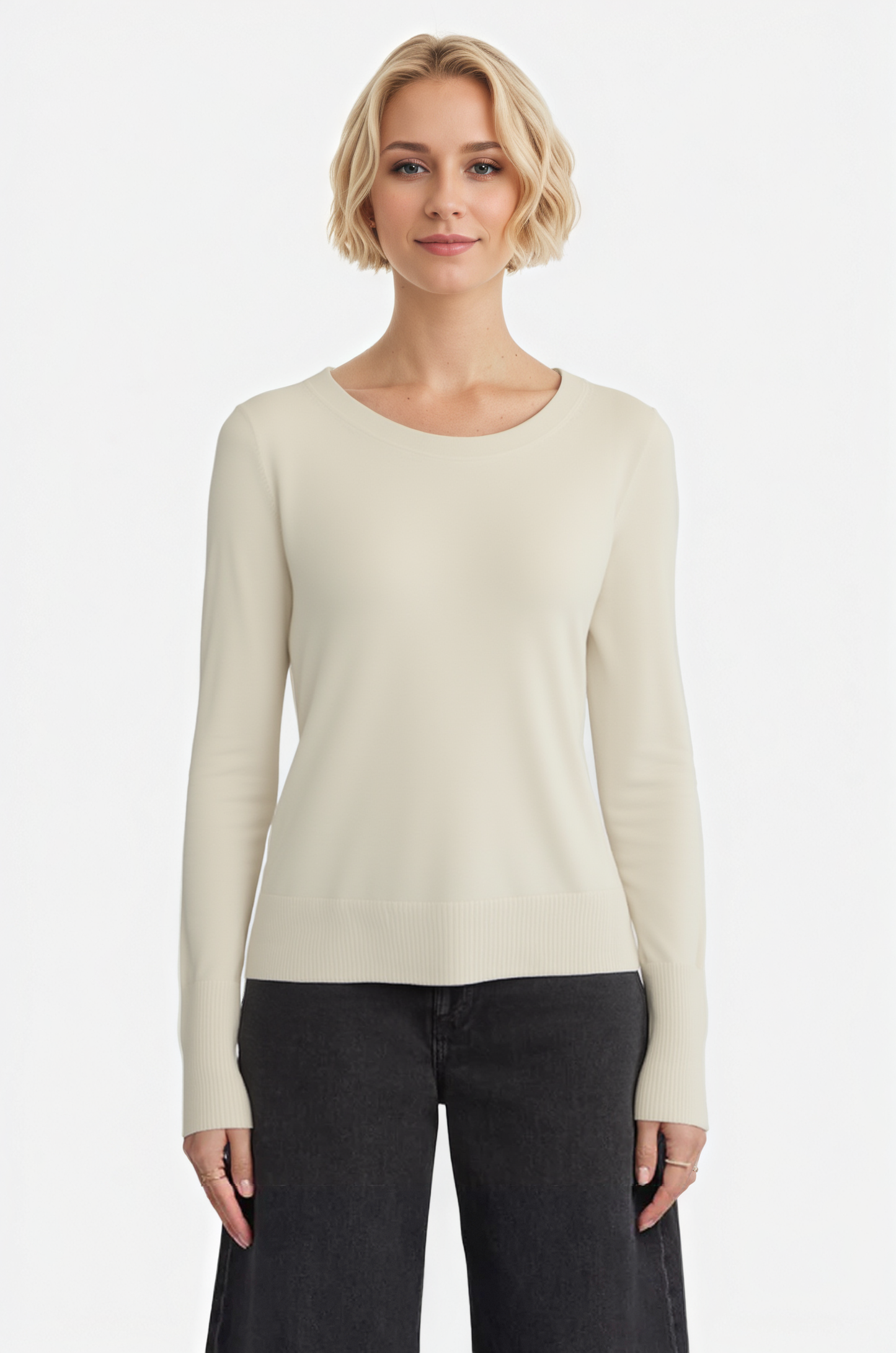 Resort Polo Collar V-Neck Pullover